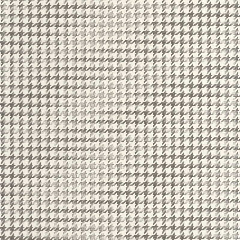 Casadeco Tyúklábmintás fekete-fehér vlies tapéta Houndstooth Noir Et Blanc 53 cm X 10 m