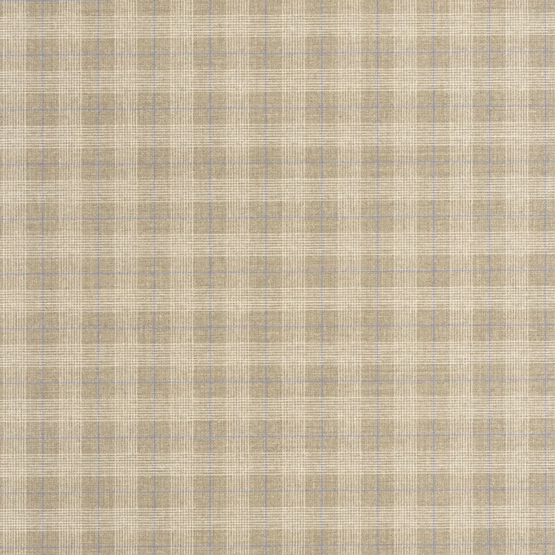 Casadeco Klasszikus kockás barna vlies tapéta Fitting Room Beige Ficelle 53 cm X 10 m