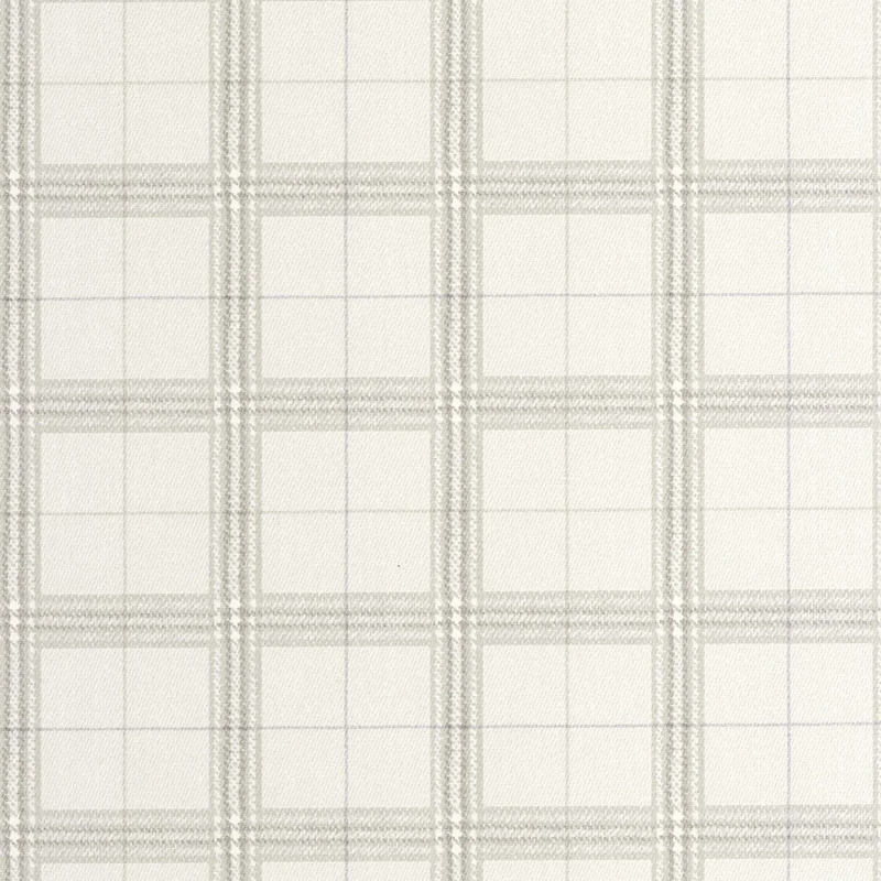 Casadeco Textil hatású kockás szürke vlies tapéta Gentle Thread Gris Duvet 53 cm X 10 m