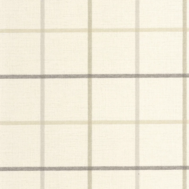 Casadeco Kockás retro bézs vlies tapéta Smooth Grid Grege 53 cm X 10 m