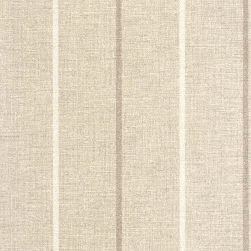 Casadeco Klasszikus szövethatású csíkos bézs vlies tapéta Plaid Line Beige Lin 53 cm X 10 m