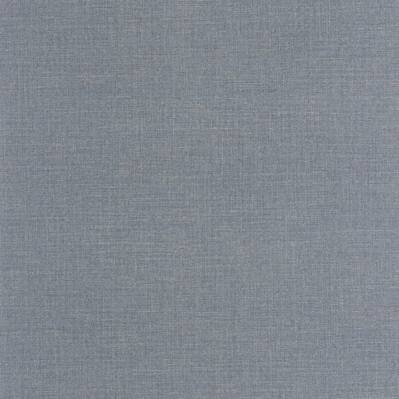 Casadeco Szövethatású klasszikus kék vlies tapéta Flax Bleu Denim 53 cm X 10 m