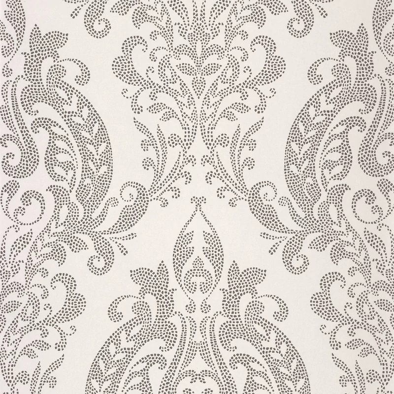 Casadeco Klasszikus damaszt mintás bézs vlies tapéta Quintessence Beige 53 cm X 10 m