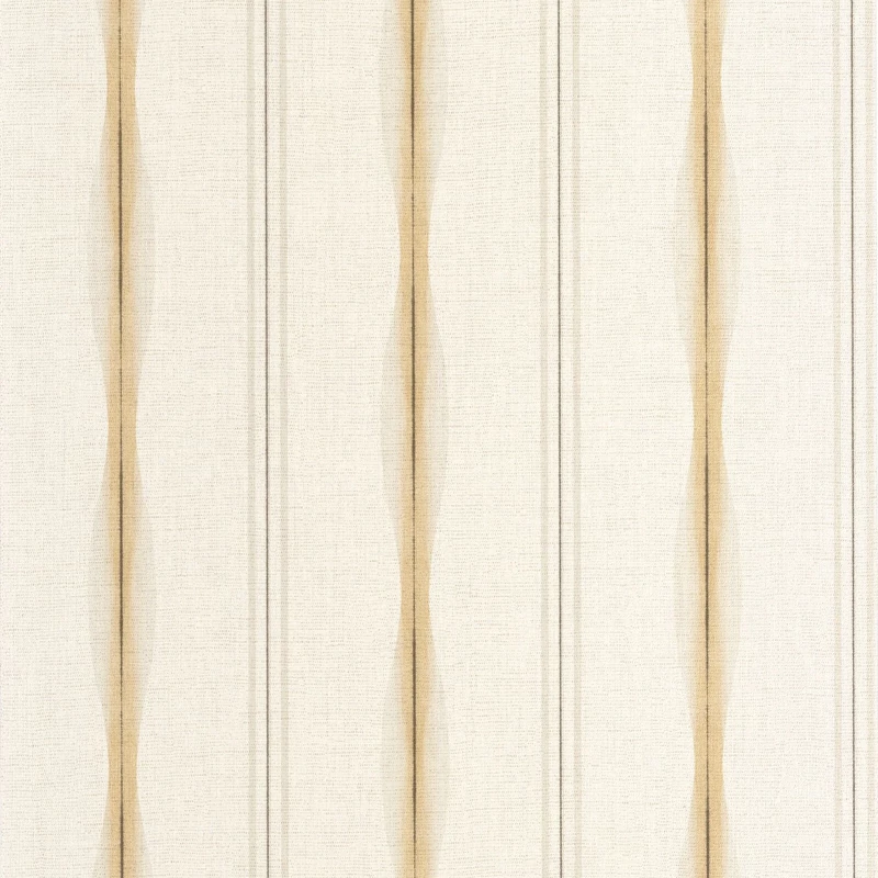 Casadeco Szövethatású modern csíkos bézs vinyl tapéta Variation Beige Sable 53 cm X 10 m