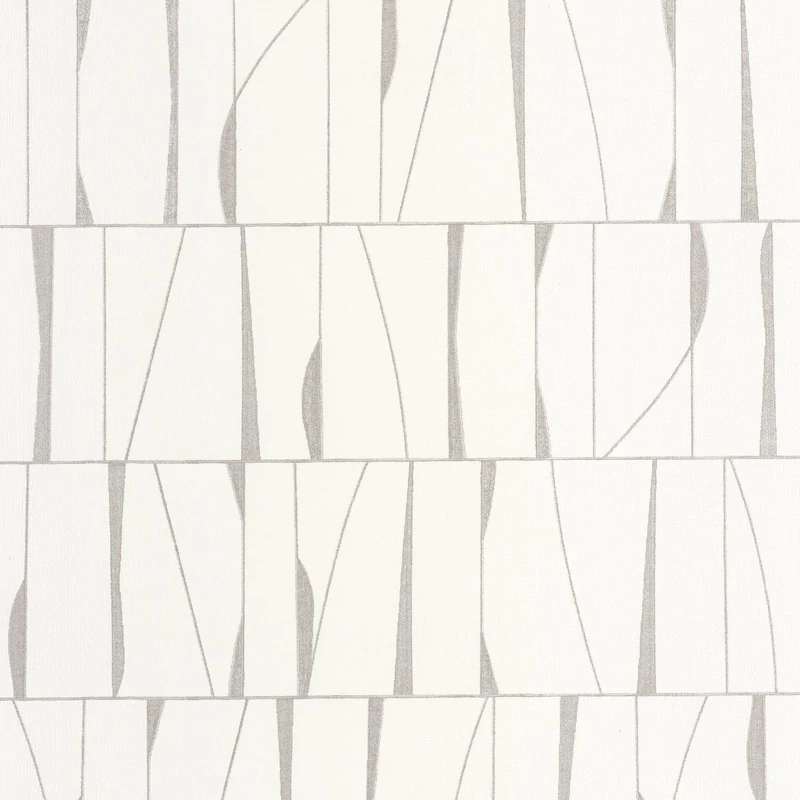 Casadeco Absztrakt mintás törtfehér vinyl tapéta Otavia Blanc Craie 53 cm X 10 m