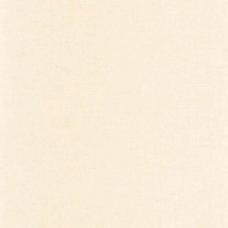 Caselio Lenvászon hatású sárga vinyl tapéta Uni Mat Vanille 53 cm X 10 m