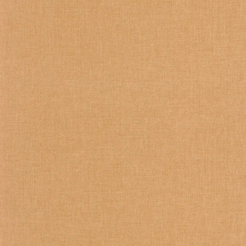 Caselio Lenvászon hatású barna vinyl tapéta Uni Mat Camel 53 cm X 10 m