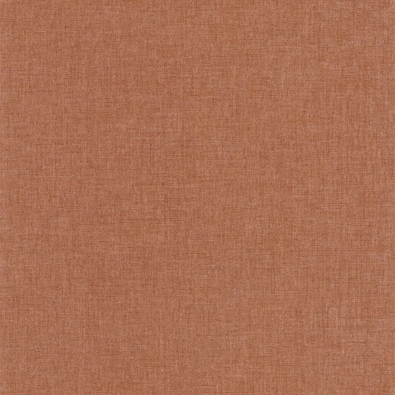Caselio Lenvászon hatású karamell vinyl tapéta Uni Mat Caramel 53 cm X 10 m