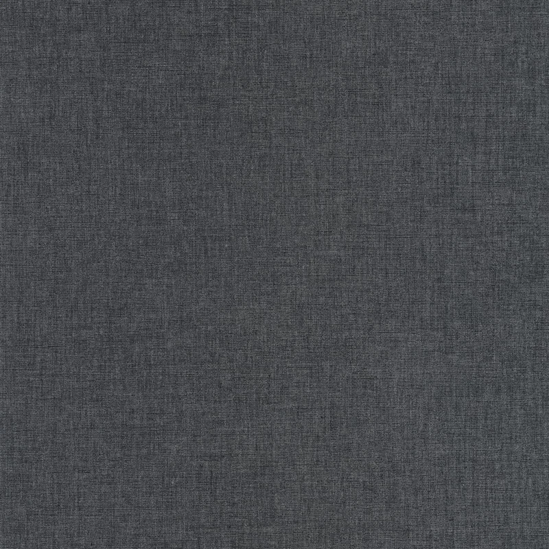Caselio Lenvászon hatású antracitszürke vinyl tapéta Uni Mat Gris Anthracite 53 cm X 10 m