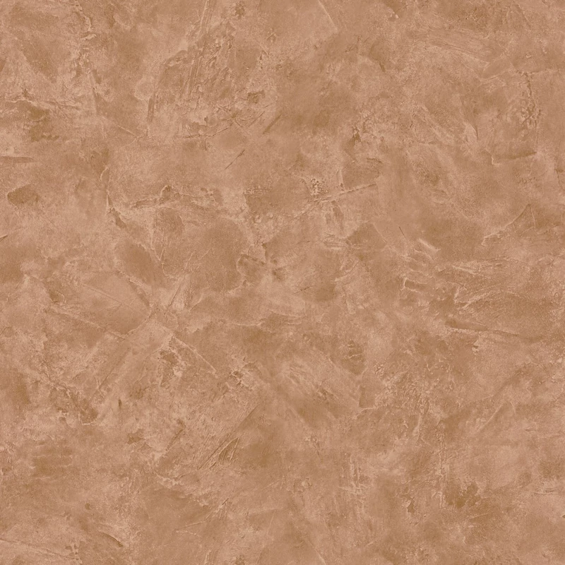 Caselio Elegáns texturált barna vinyl tapéta Patine Uni Noisette 53 cm X 10 m