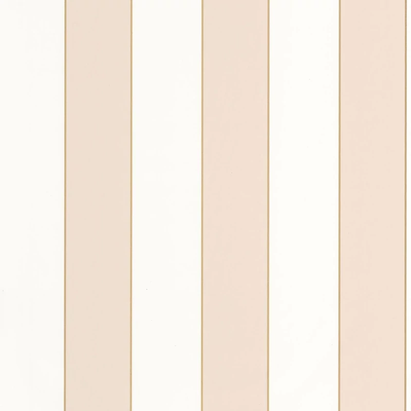 Caselio Elegáns csíkos bézs vinyl tapéta arany széllel Moonlight Golden Lines Beige Blanc 53 cm X 10 m
