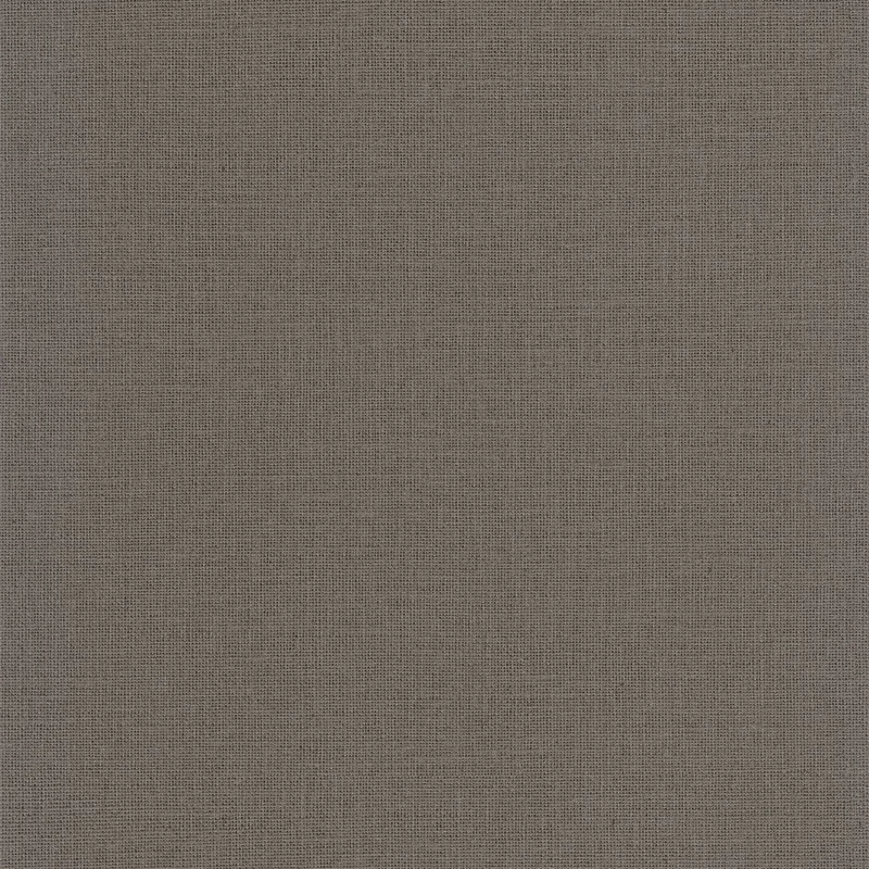 Caselio Szövethetású sötétbarna vinyl tapéta Uni Mat Taupe Cendree 53 cm X 10 m