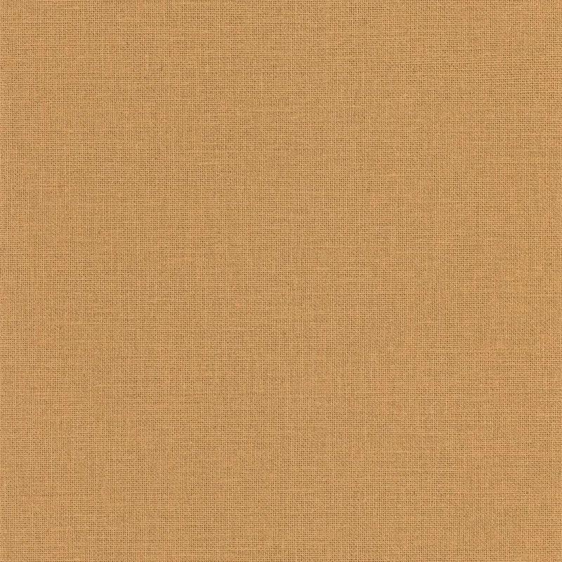Caselio Szövethetású karamell színű vinyl tapéta Uni Mat Caramel 53 cm X 10 m