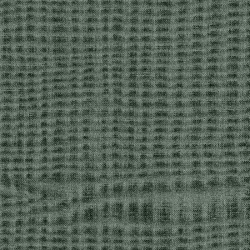 Caselio Szövethetású sötétzöld vinyl tapéta Uni Mat Sapin 53 cm X 10 m