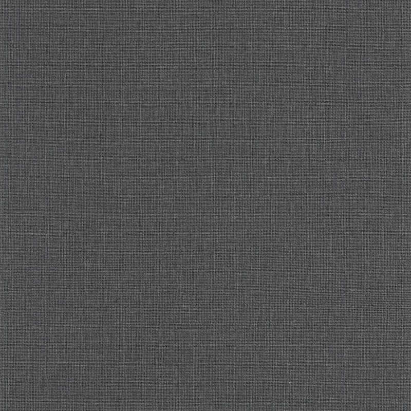 Caselio Szövethetású antracitszürke vinyl tapéta Uni Mat Anthracite 53 cm X 10 m