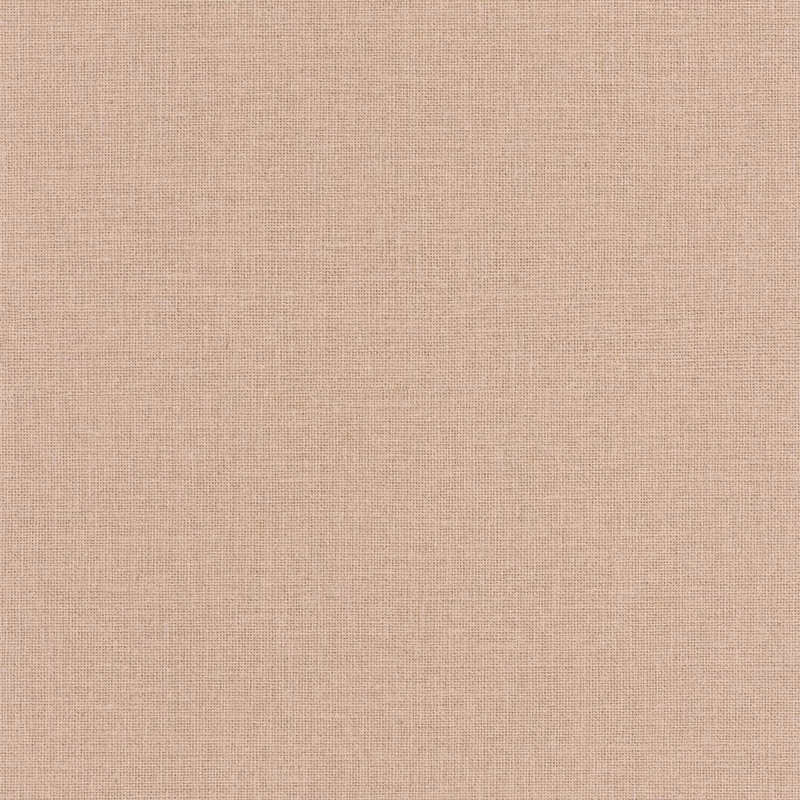 Caselio Szövethetású rózsaszínes bézs vinyl tapéta Uni Mat Beige Rose Fonce 53 cm X 10 m