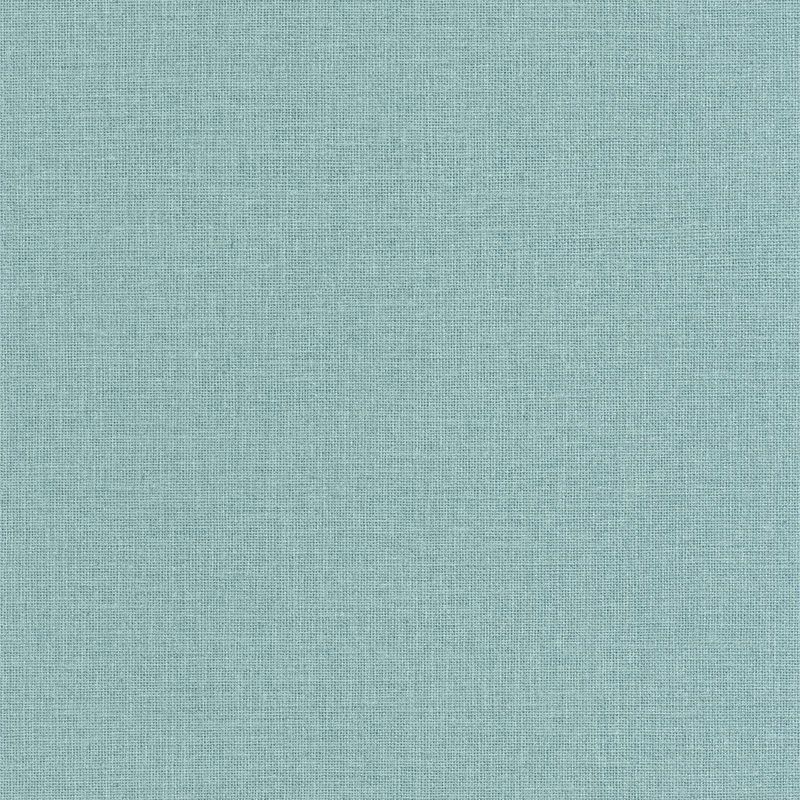 Caselio Szövethetású türkiz vinyl tapéta Uni Mat Turquoise 53 cm X 10 m