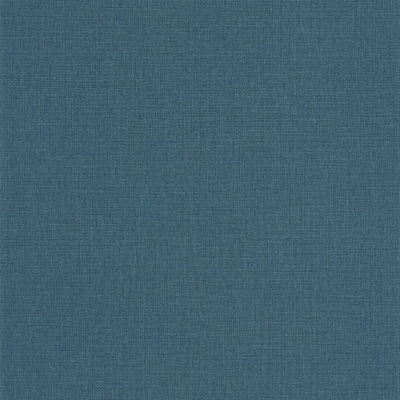 Caselio Szövethetású sötétkék vinyl tapéta Uni Mat Bleu Madura 53 cm X 10 m