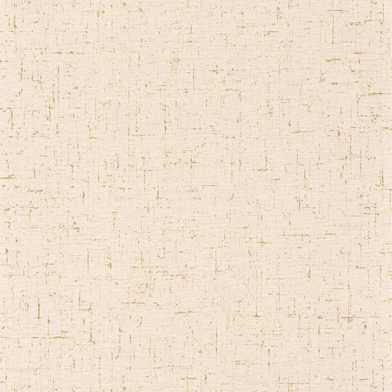 Caselio Szövet hatású bézs vinyl tapéta metál fénnyel Gaze Metal Beige Or 53 cm X 10 m