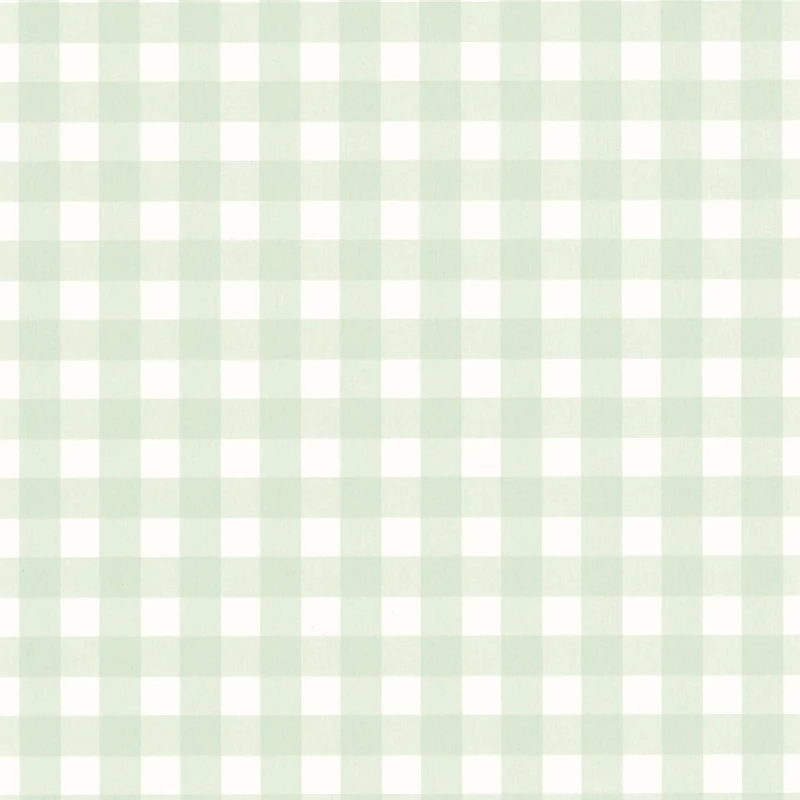 Caselio Kockás zöld vlies tapéta Victoria Vert D'Eau 53 cm X 10 m