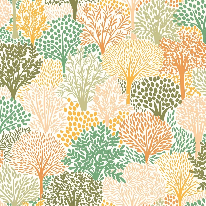 Caselio Fa mintás színes vlies tapéta Alice Multicouleurs 53 cm X 10 m