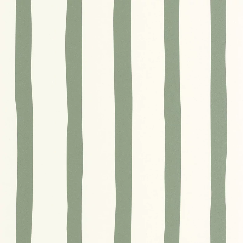 Caselio Csíkos zöld vlies tapéta Barito Vert D'Eau 53 cm X 10 m