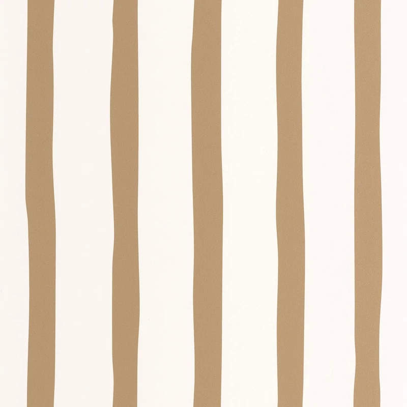 Caselio Csíkos barna vlies tapéta Barito Camel 53 cm X 10 m