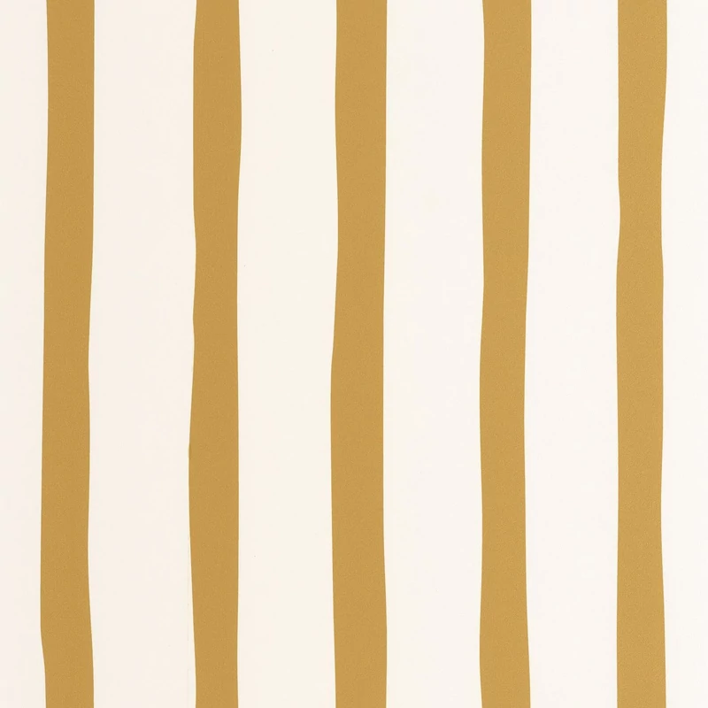 Caselio Csíkos sárga vlies tapéta Barito Curry 53 cm X 10 m