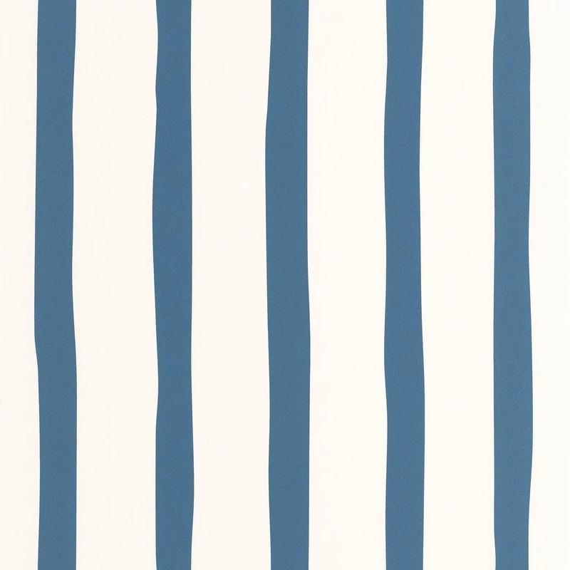 Caselio Csíkos kék vlies tapéta Barito Bleu 53 cm X 10 m