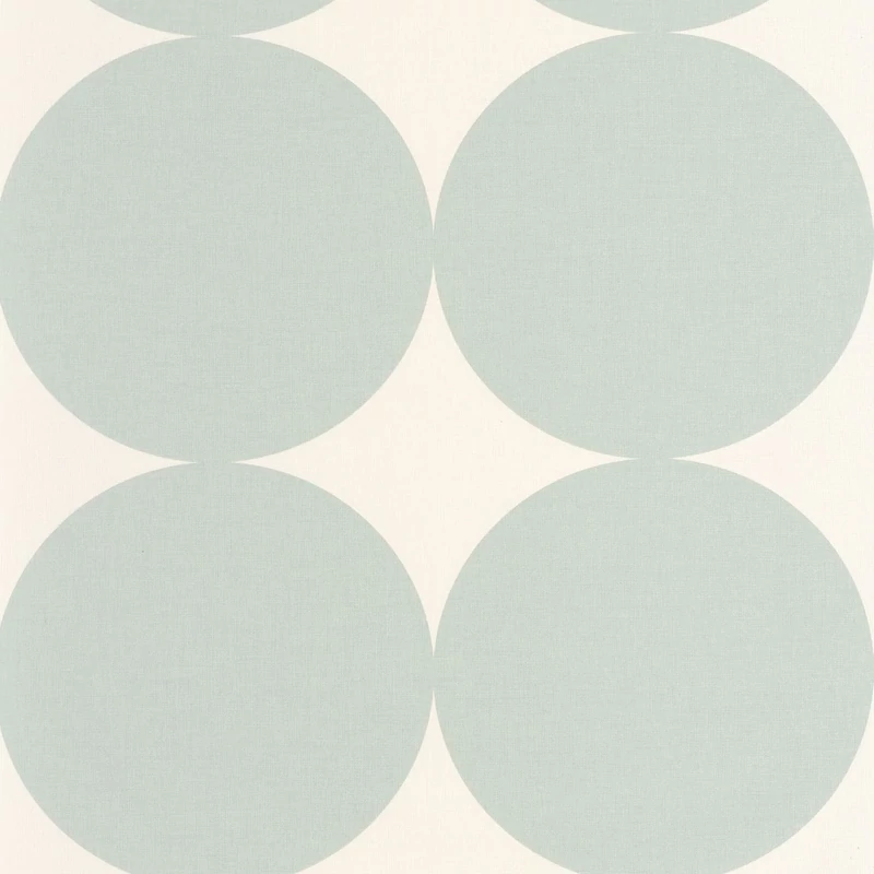 Caselio Kör mintás kék vinyl tapéta Billy Bleu 53 cm X 10 m