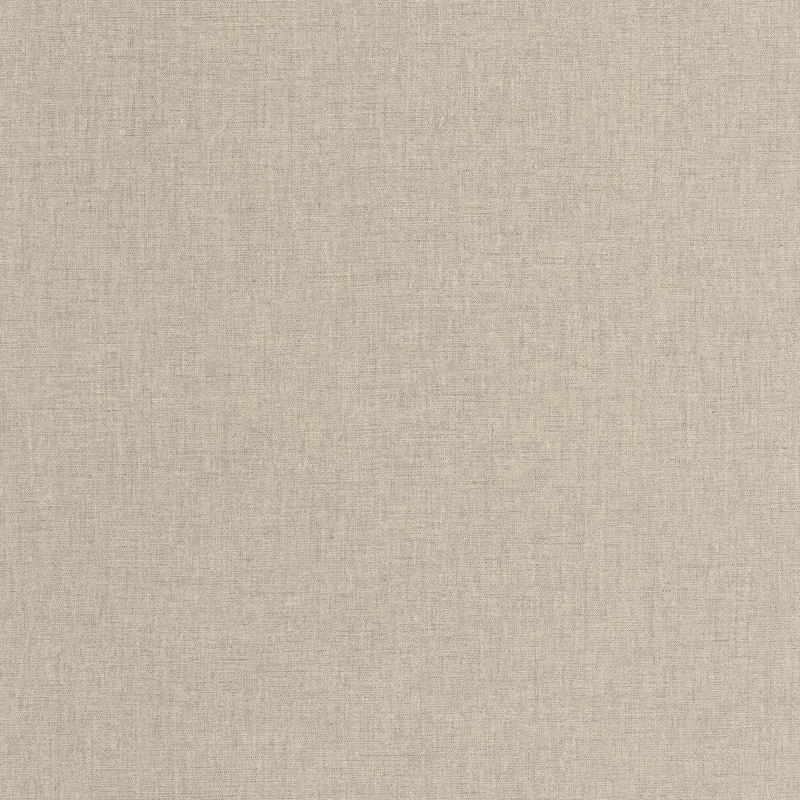 Caselio Lenvászon hatású barna vinyl tapéta Uni Mat Argile 53 cm X 10 m