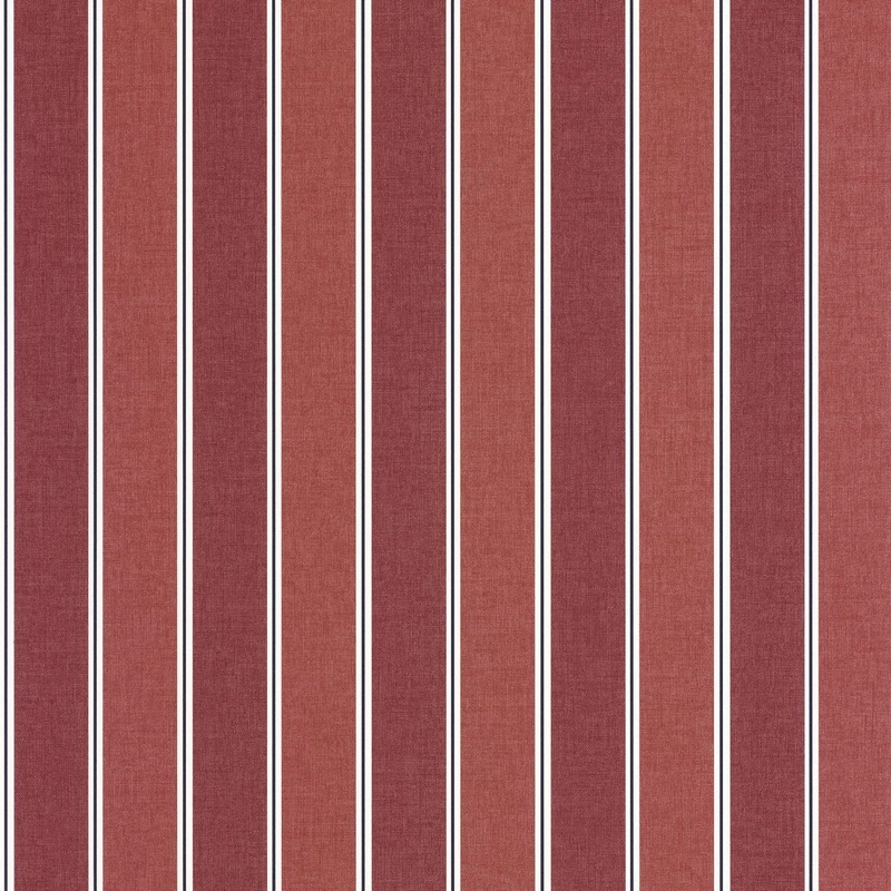 Caselio Elegáns csíkos bordó vinyl tapéta fekete szegéllyel Classic Lines Bordeaux 53 cm X 10 m