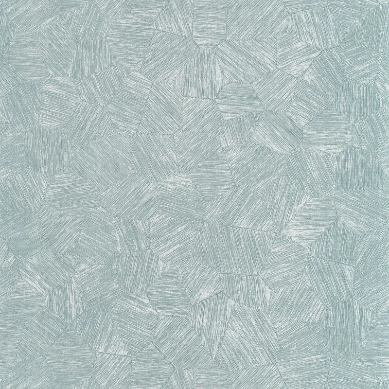 Caselio Modern texturált kék vinyl tapéta Fragments Bleu Cendre 53 cm X 10 m