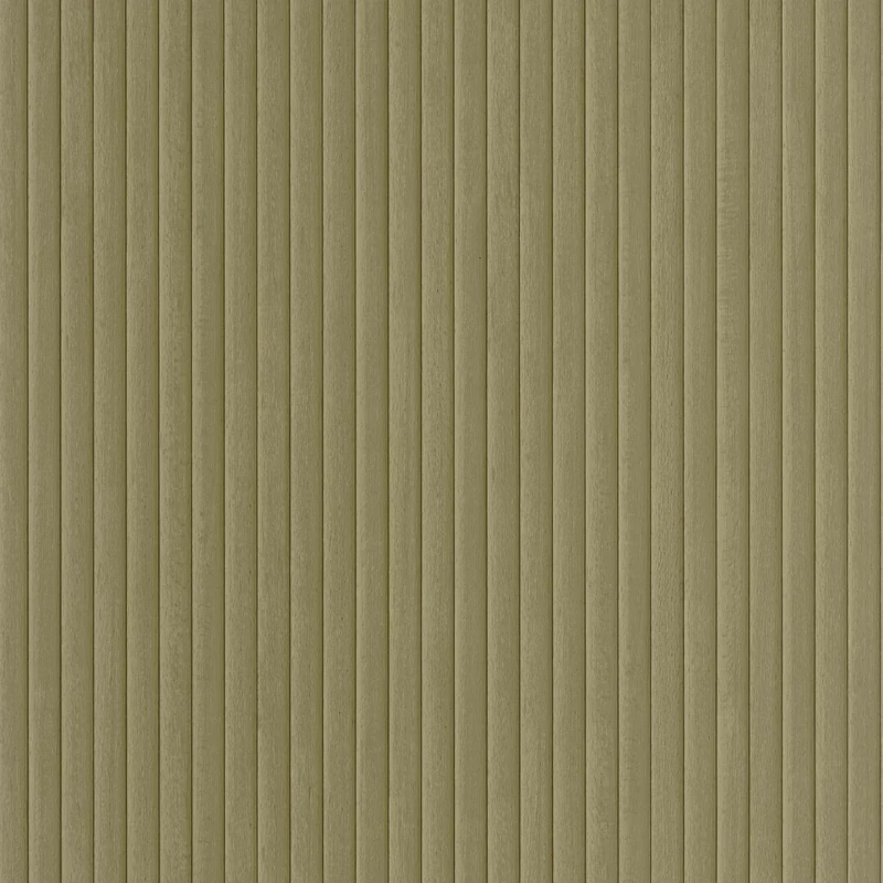 Caselio Faléc hatású modern zöld vinyl tapéta Boisea Vert 53 cm X 10 m