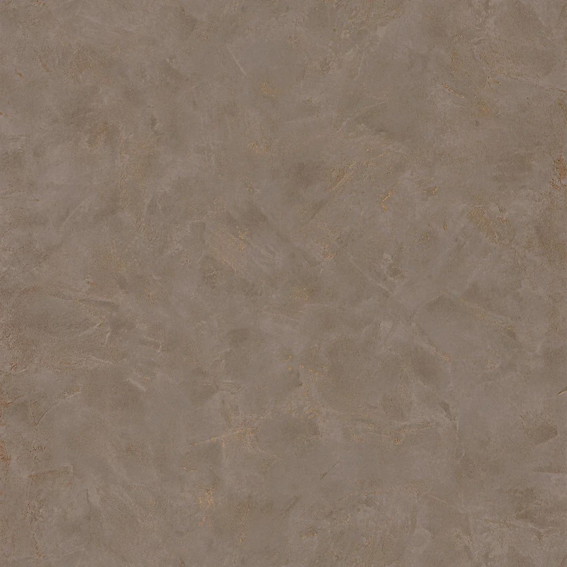 Caselio Elegáns texturált barna vinyl tapéta bronz fénnyel Patine Uni Brun Cuivre 53 cm X 10 m