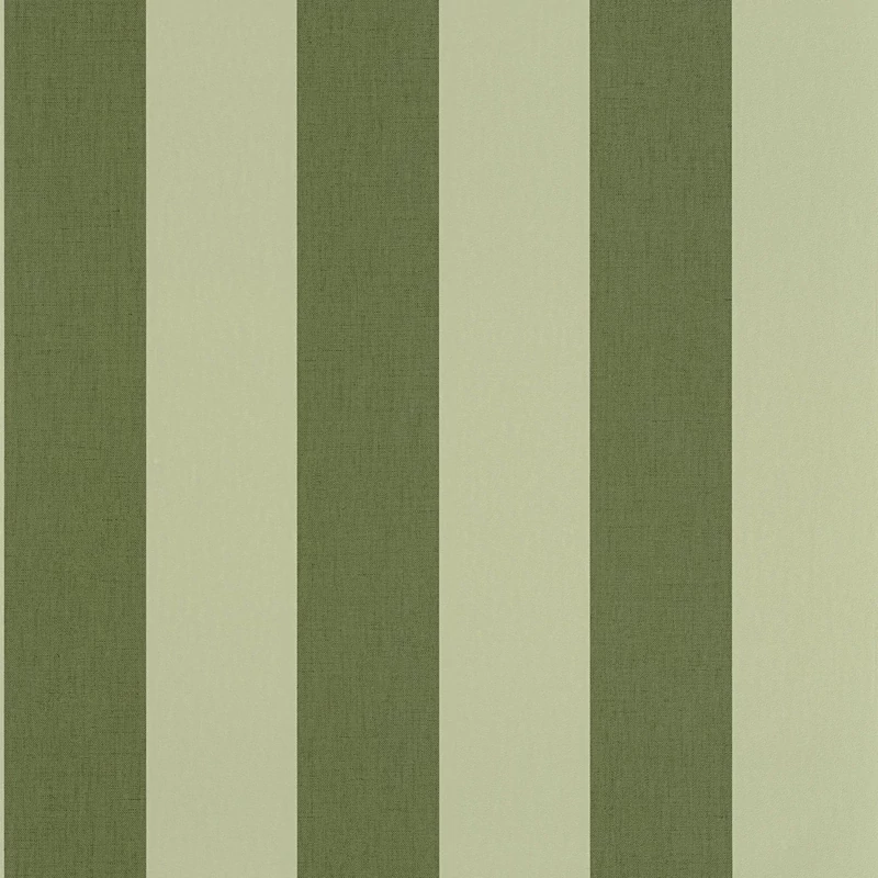 Caselio Klasszikus csíkos kekizöld vinyl tapéta Linen Lines Kaki 53 cm X 10 m
