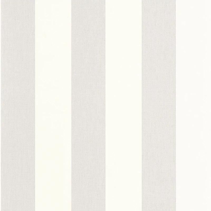 Caselio Klasszikus csíkos halványszürke vinyl tapéta Linen Lines Gris Souris 53 cm X 10 m