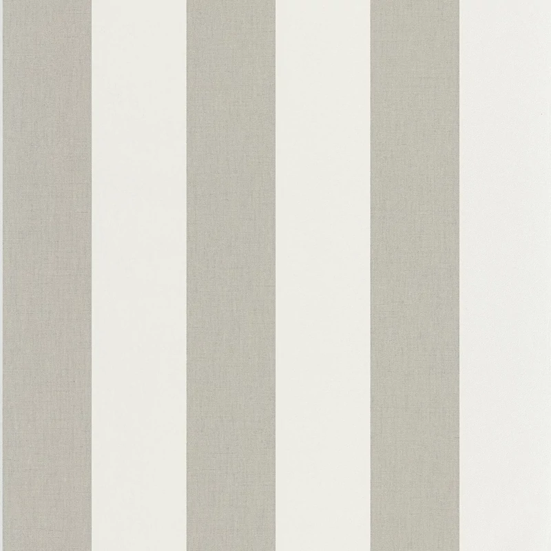 Caselio Klasszikus csíkos szürke vinyl tapéta Linen Lines Gris Tourterelle 53 cm X 10 m