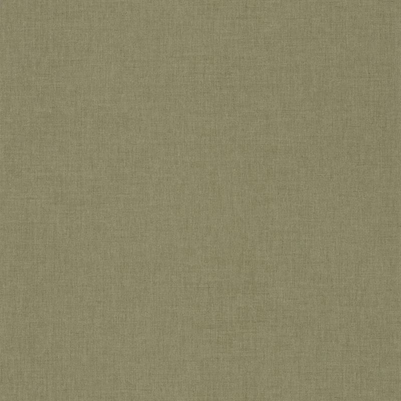 Caselio Kekizöld vlies tapéta Hygge Uni Vert Kaki 53 cm X 10 m