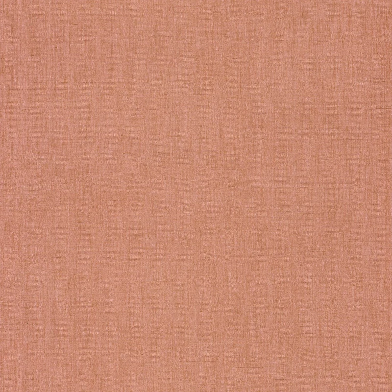 Caselio Vöröses rózsaszín vlies tapéta Hygge Uni Rose-Cuivre 53 cm X 10 m