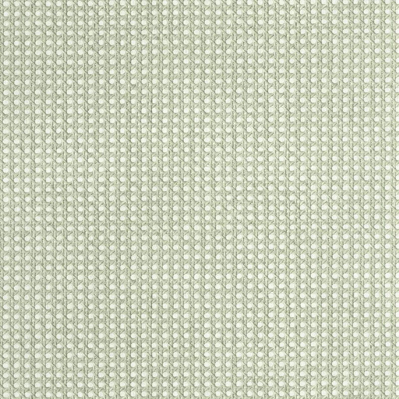 Caselio Fonott mintás zöld vinyl tapéta Cannage Vert 53 cm X 10 m