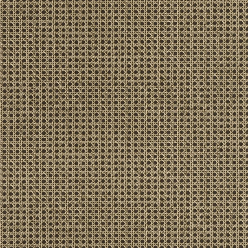 Caselio Fonott mintás fekete-bézs vinyl tapéta Cannage Noir 53 cm X 10 m