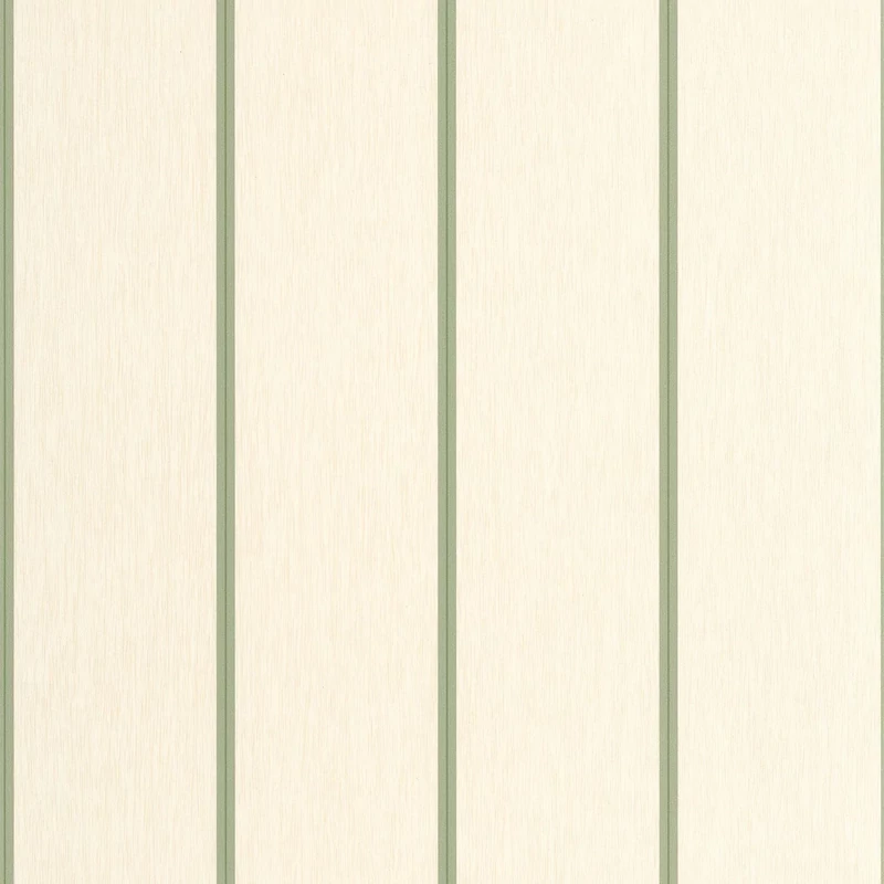 Caselio Csíkos zöld-bézs vinyl tapéta Navaia Vert 53 cm X 10 m