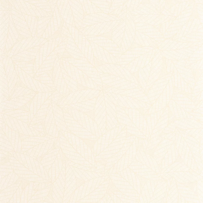 Caselio Botanikai mintás törtfehér vinyl tapéta Delora Blanc 53 cm X 10 m