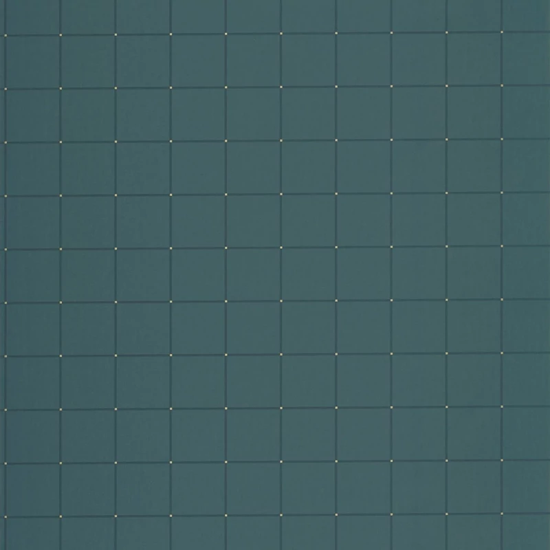 Caselio Art deco kockás sötétkék-arany vinyl tapéta Alphonse Bleu De Minuit 53 cm X 10 m