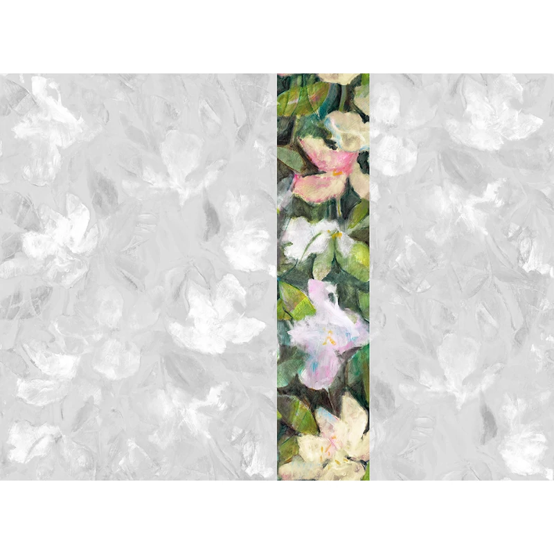 JV Texturált virágmintás zöld vinyl poszter tapéta Bronte Green 68 cm X 3 m