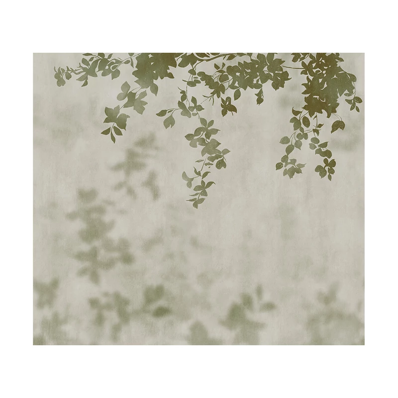 JV Borostyán árnyékokkal zöld vinyl poszter tapéta Domme Green 68 cm X 3 m