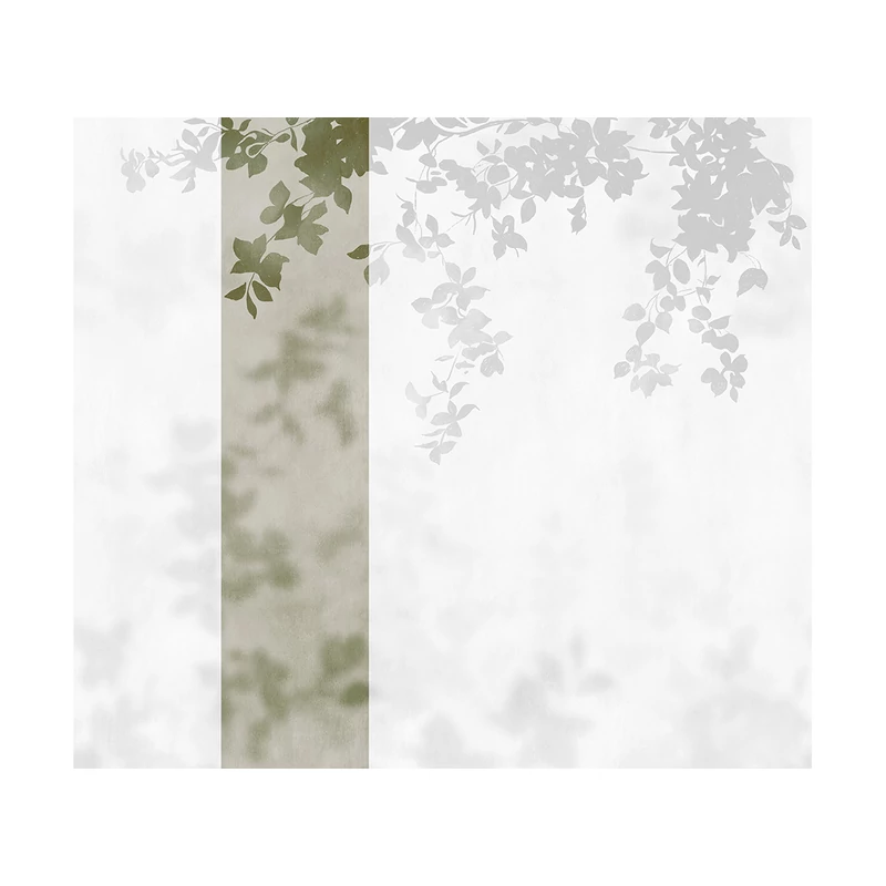 JV Borostyán árnyékokkal zöld vinyl poszter tapéta Domme Green 68 cm X 3 m