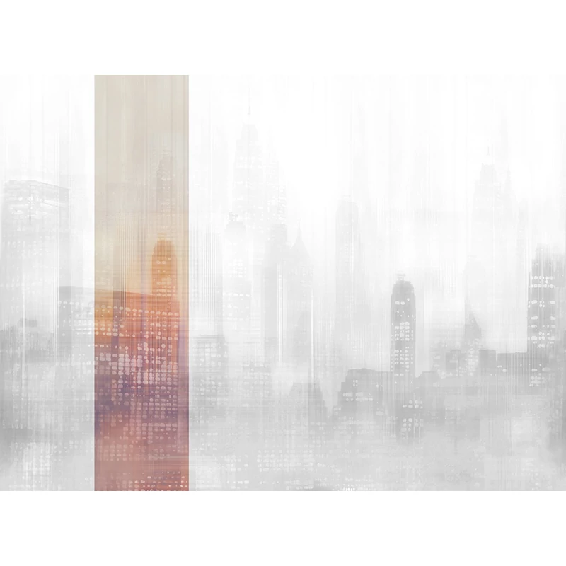 JV Felhőkarcolók fényei színes vinyl poszter tapéta Toronto Sunset 68 cm X 3 m