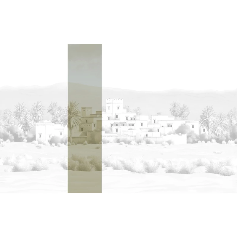 JV Arab város bézs vinyl poszter tapéta Todra Sand 68 cm X 3 m